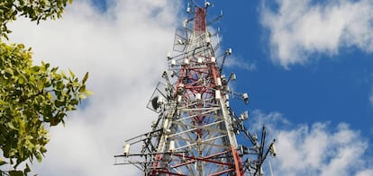 Torre de telecomunicaciones.