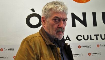 L'escriptor Quim Monzó, aquest dimecres a Òmnium Cultural.