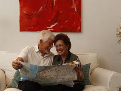 Una pareja californiana alquilada en el Barrio de las Letras.