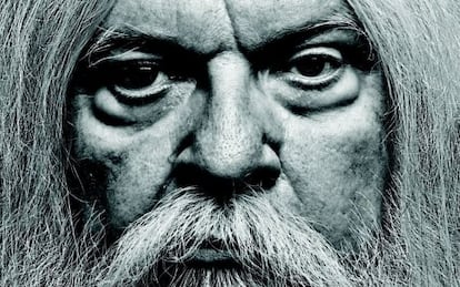 Leon Russell en la carátula de su último disco 'Life Journey'.
