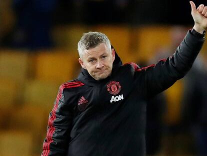 Ole Gunnar Solskjaer after a United game.