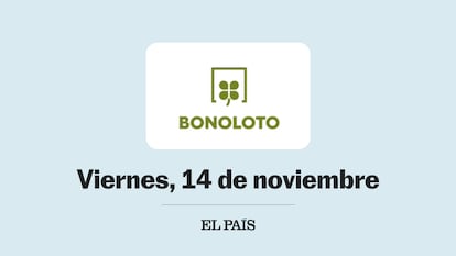 Bonoloto comprobar sorteo viernes 14 noviembre 2025