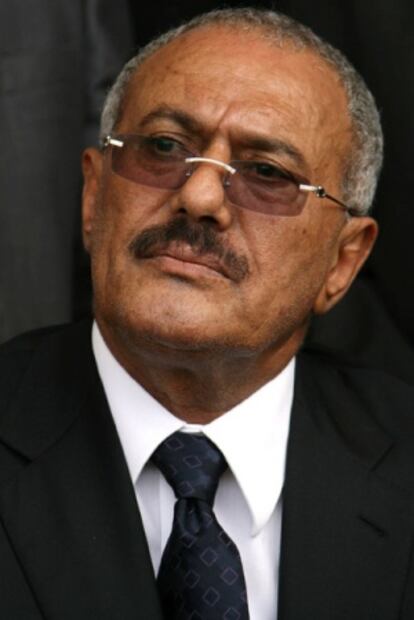 El presidente de Yemen, Ali Abdalá Saleh, en una foto de abril de 2011.