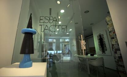 Espai Tactel, al barri de Russafa.