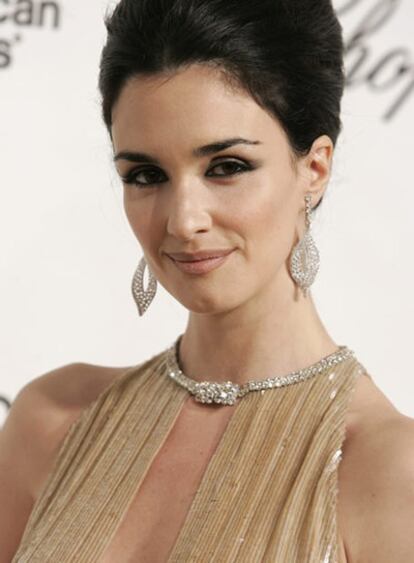 Paz Vega en la fiesta post-Oscars de Elton John.