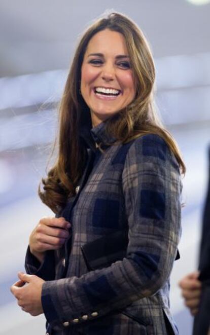 Kate Middleton, en Glasgow, el 4 de abril de 2013.