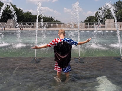 El cambio climático está detrás del intenso calor que sofoca la fiesta de independencia en Estados Unidos