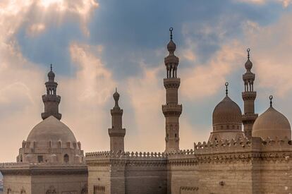 Mezquitas del Sultán Hasán y Al Rifa’i, en El Cairo.