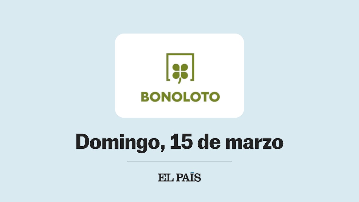 Bonoloto: comprobar sorteo del domingo 15 de marzo
