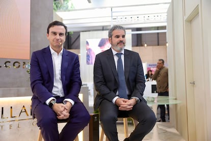 Abel Matutes, presidente de Palladium Hotel Group, y Jesús Sobrino, consejero delegado de Palladium Hotel Group
