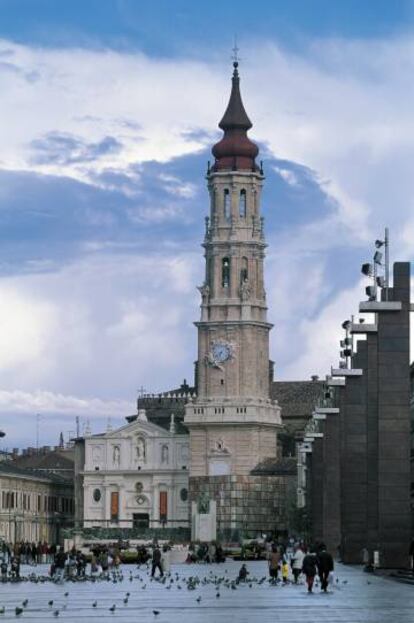 Catedral de San Salvador de Zaragoza.