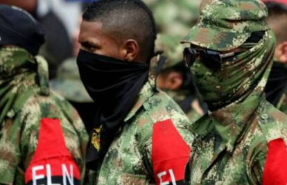 Miembros del Ej&eacute;rcito de Liberaci&oacute;n Nacional (ELN).