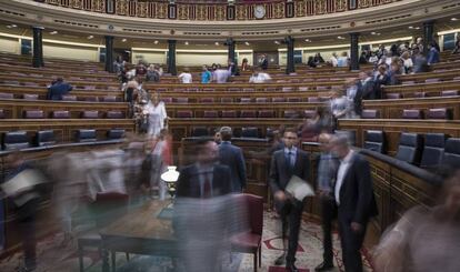 Pleno del Congreso de los Diputados, el pasado 17 de septiembre.