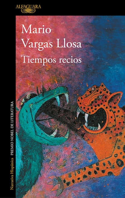 Un capítulo de Latinoamérica. La última novela del Nobel de Literatura Mario Vargas Llosa, Tiempos recios (Alfaguara), es una historia de conspiraciones internacionales e intereses encontrados, en los años de la Guerra Fría, cuyos ecos resuenan hasta hoy. Se sitúa en Guatemala, en 1954. El golpe militar perpetrado por Carlos Castillo Armas y auspiciado por EE UU a través de la CIA derroca el Gobierno de Jacobo Árbenz. Detrás de este acto violento se encuentra una mentira que pasó por verdad y que cambió el devenir del continente: la acusación por parte del Gobierno de Eisenhower de que Árbenz alentaba la entrada del comunismo en la región. Precio: 20,90 euros.