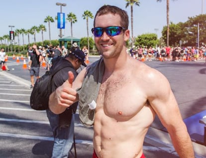 Ben Smith, ganador del Reebok Crossfit Games 2015, y hombre más en forma del mundo.