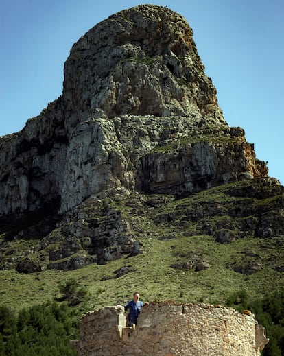 Miquel Barceló en Sa Devesa, su casa-estudio en Farrutx (al norte de Mallorca).