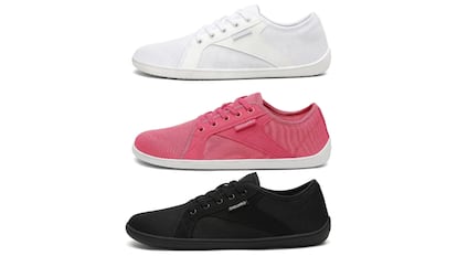 A selection of supervantic barefoot shoes for women and men.