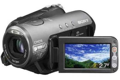 Videocámara HC3 de Sony.