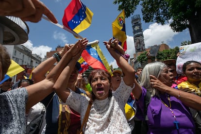 La líder de la oposición, María Corina Machado, convoco a sus seguidores a una jornada más de protestas en la capital venezolana. 