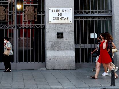 Fachada del Tribunal de Cuentas.