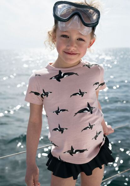 Propuesta de Omini, otra marca de moda infantil.