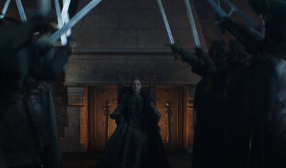 <p>Momento: Sansa siendo coronada Reina en el Norte.</p><p>¿Por qué? A pesar de las torturas, las violaciones, el maltrato, el confinamiento o la humillación, el personaje de Sansa ha pasado de la sumisión al empoderamiento. Su renacimiento ha sido uno de los mejores regalos feministas de la serie. Y acaba donde quería y como quería, rigiendo el norte. "The Queen in the North".