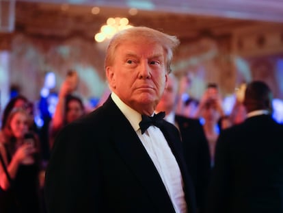 Donald Trump en un evento en Mar-a-Lago el 18 de noviembre.