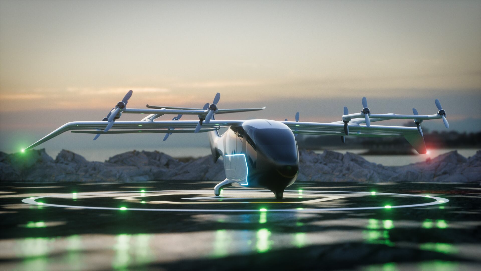 Prototipo de eVTOL en el que trabaja Crisalion.