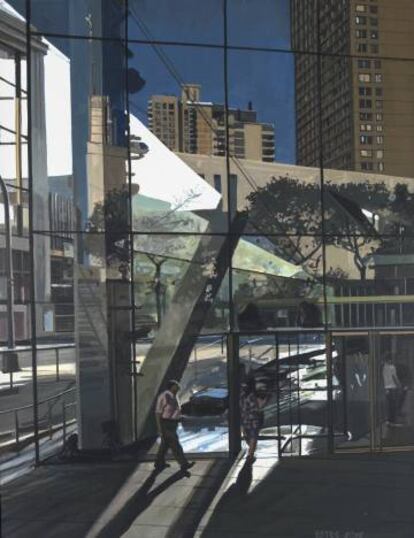 Alice Tully Hall, pintura de Richard Estes.