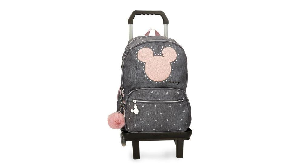 Mochila de Disney con carrito.