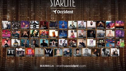 Cartel del Festival Starlite Occident 2024