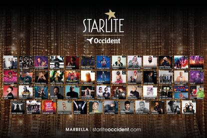 Cartel del Festival Starlite Occident 2024