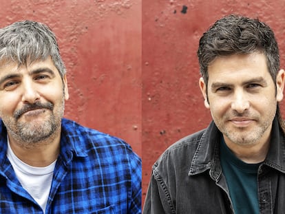 David (izquierda) y Jose Muñoz, Estopa, uno de los fenómenos musicales de los últimos 25 años en España, con cuatro millones de discos vendidos.