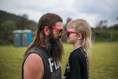 Peinado mullet