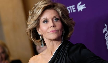 Jane Fonda el pasado 21 de febrero.