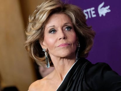 Jane Fonda el pasado 21 de febrero. 