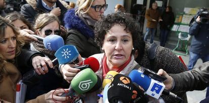 María Salmerón, aquest divendres als jutjats de Sevilla.