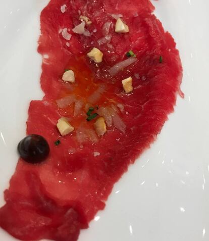 CARPACCIO DE PALADAR DE ATÚN / CAPEL