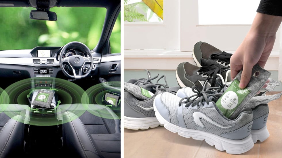 Son capaces de eliminar el mal olor de diversos espacios.