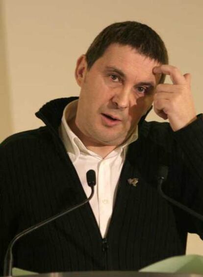 El líder de Batasuna, Arnaldo Otegi.