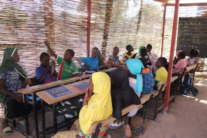 Una escuela en la localidad de Fada, Burkina Faso, en una imagen de 2022.