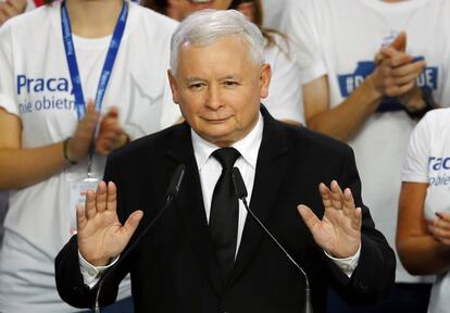 Jaroslaw Kaczynski, líder del partido polaco Ley y Justicia.