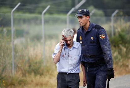 El maquinista, Francisco José G. A., se encuentra detenido en el hospital.