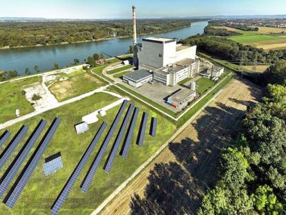 A orillas del Danubio, la central nuclear de Zwentendorf se encuentra a unos 50 kilómetros de Viena.