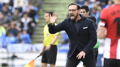 Bordalás, entrenador del Getafe.