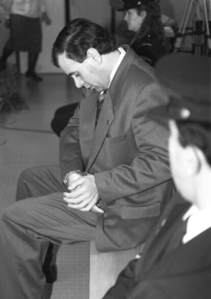 Joaquín Villalón Díez, durante el juicio.