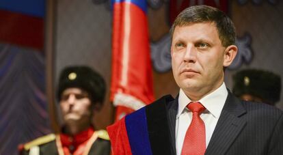 O líder separatista de Donetsk, Alexander Zakharchenko.