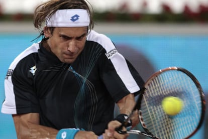 Ferrer, en un momento del partido frente a Murray.