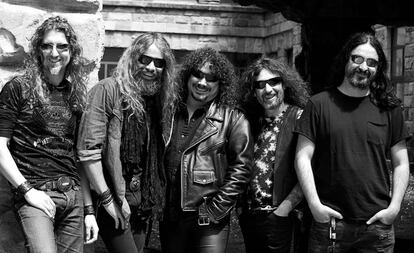 Los miembros de WarCry.