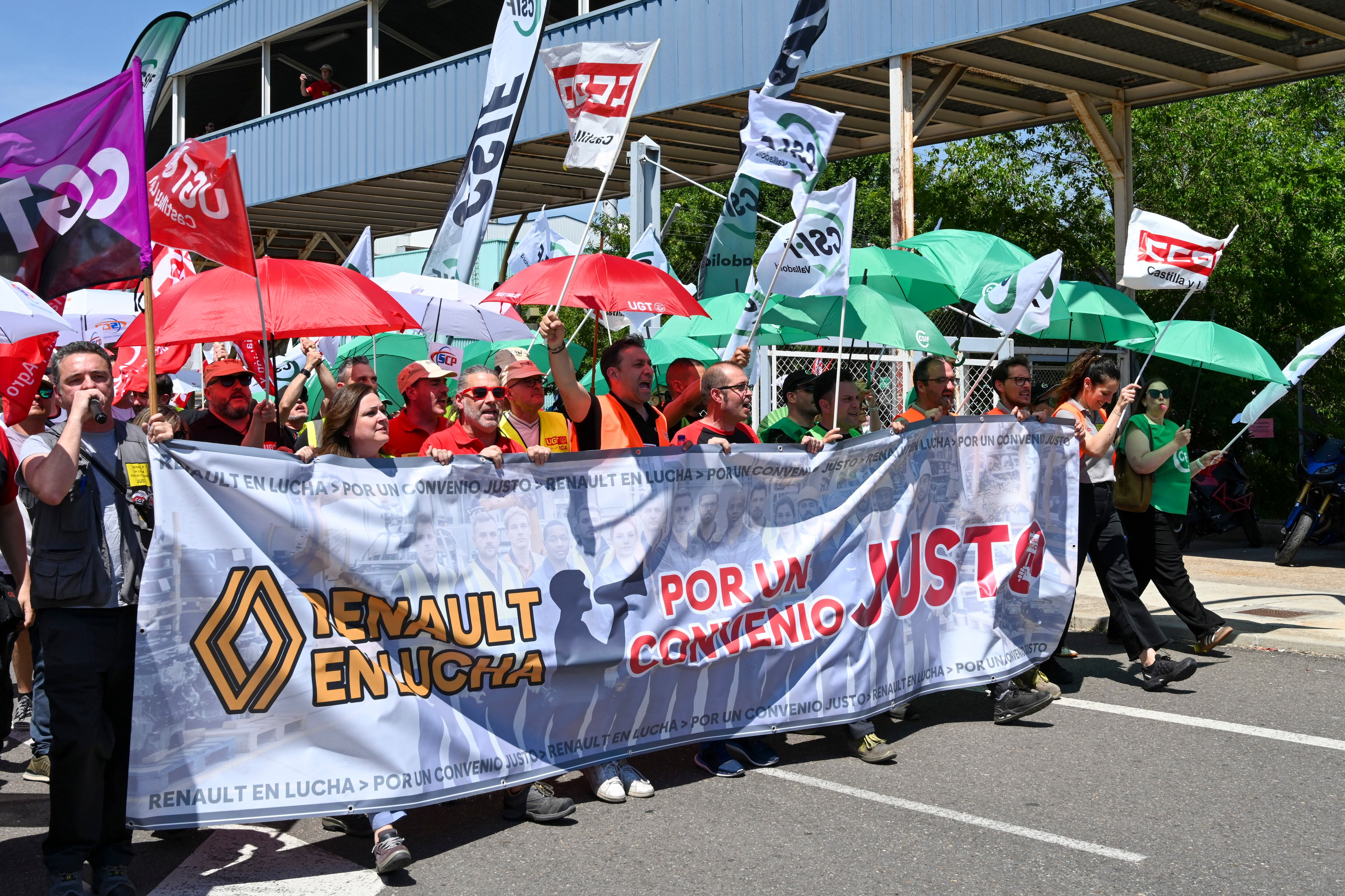 La plantilla de Renault España amenaza con una “huelga indefinida” si no se retoma la negociación del nuevo convenio